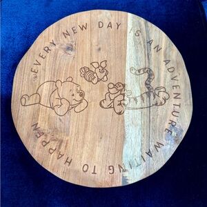 Disney Winnie the Pooh and Pals Wooden Lazy Susan